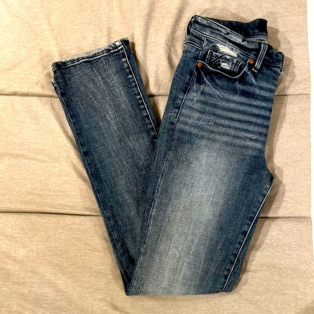 Buckle Black boot cut jeans
